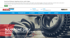 Desktop Screenshot of motospol.sk